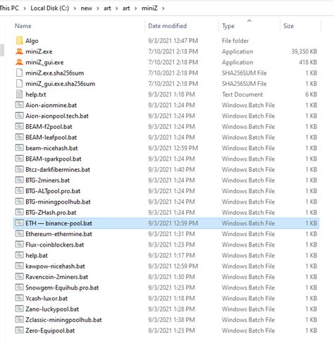 MiniZ Miner 2.0c2: Download, Usage & Documentation (LHR).